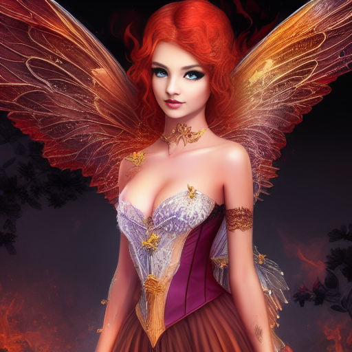 Fiery fairy