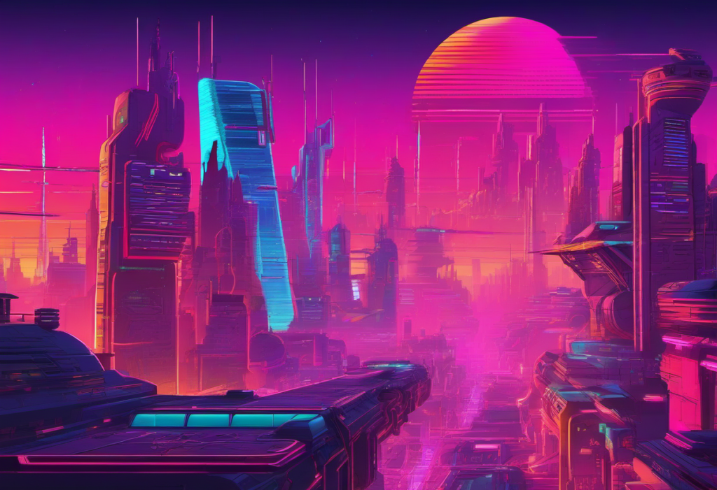 cyberpunk city, 4 k resolution, ultra wide angle,, Stable Diffusion