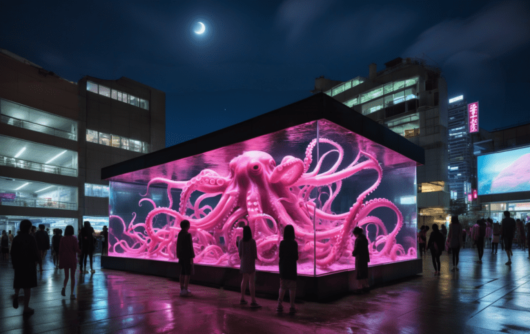 Outdoor Octopus Tank