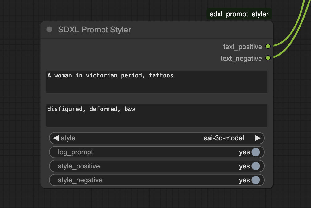 Using style presets - Flux