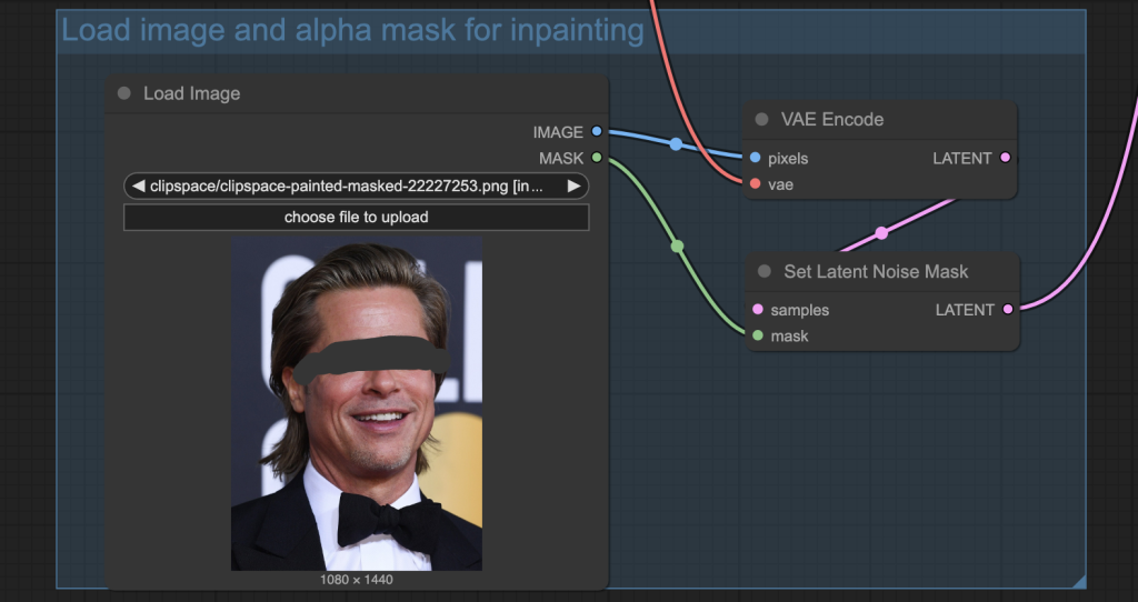 Inpainting with an SDXL model